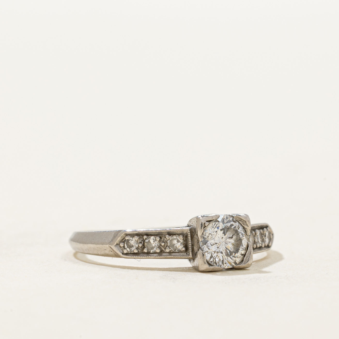 Diamond Engagement Ring | 0.41ctw | SZ 6.25