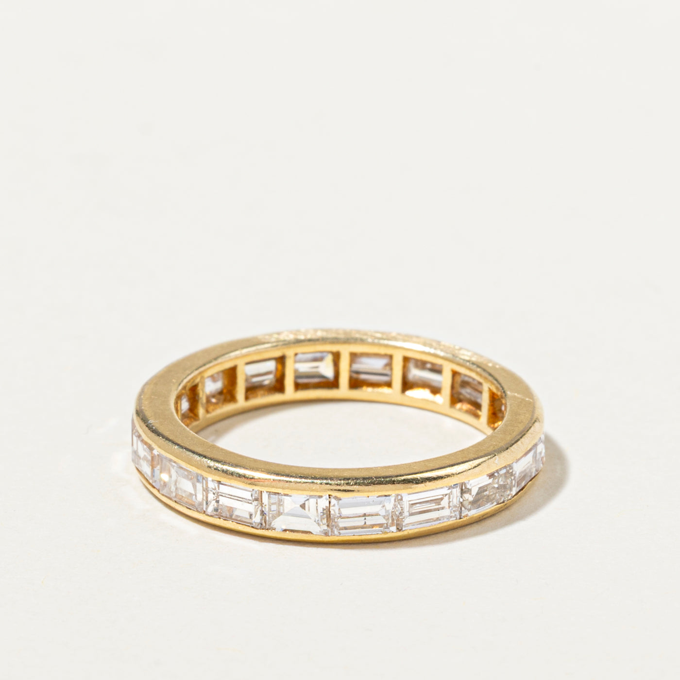 Eternity Baguette Cut Diamond Band | 2.29ctw | SZ 4.5