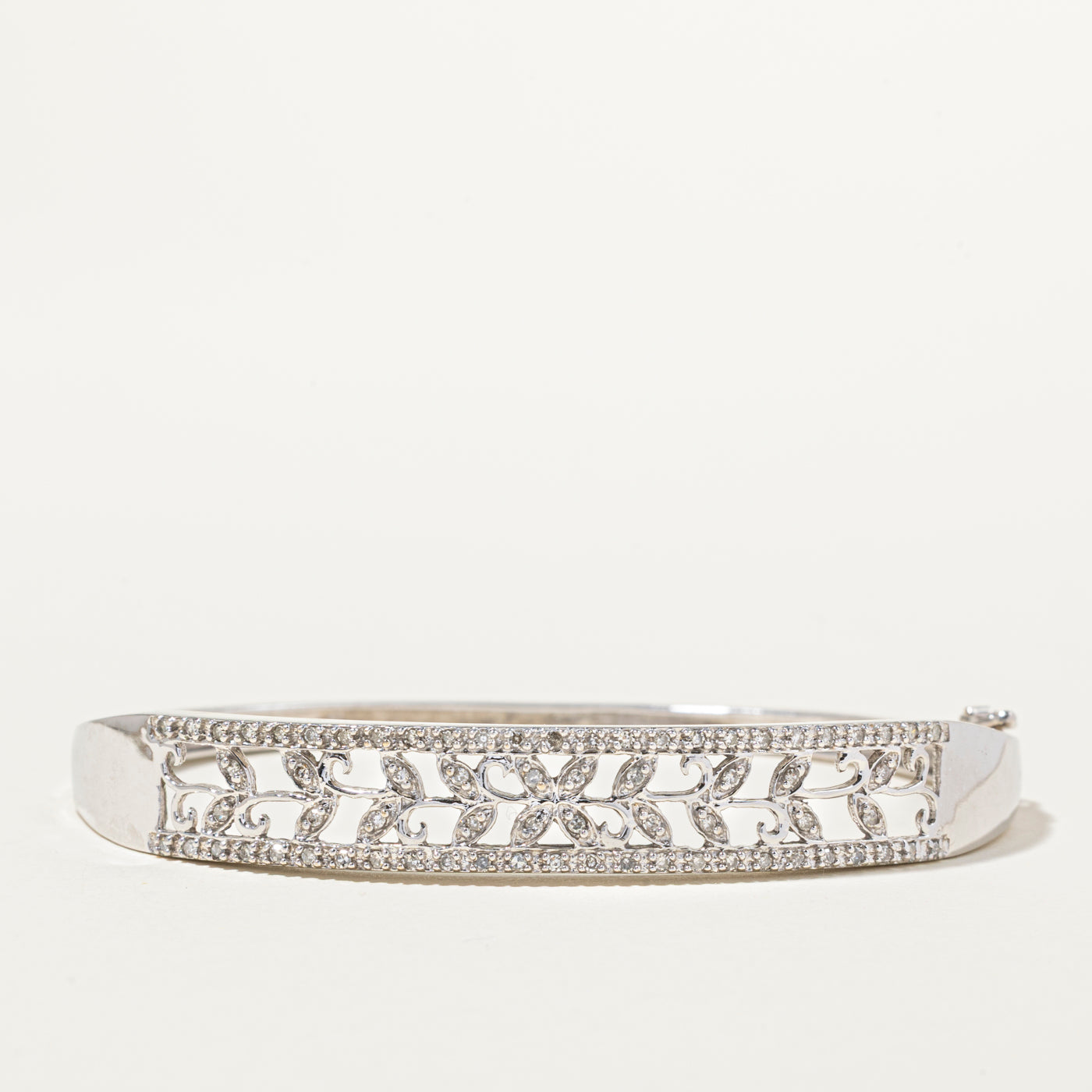 Diamond Vine Openwork Bangle | 0.56ctw | 6.5"