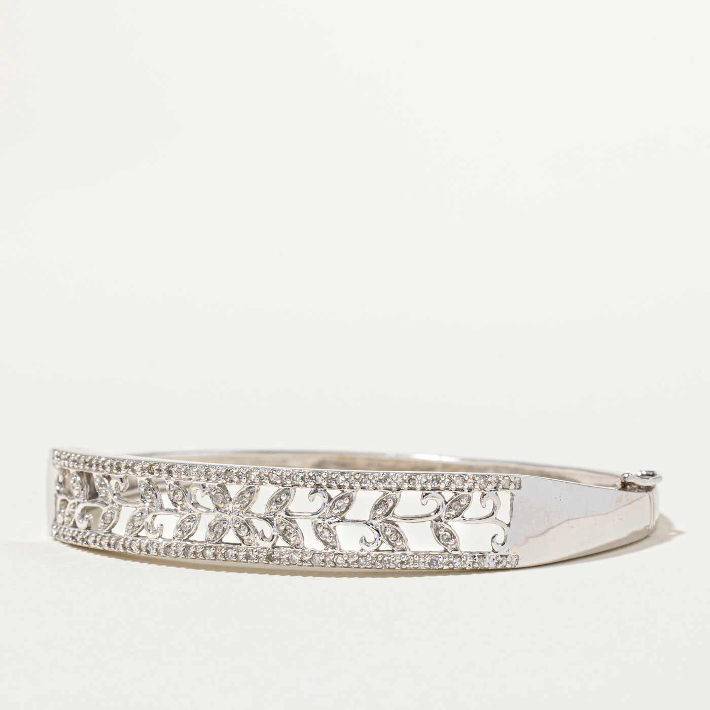 Diamond Vine Openwork Bangle | 0.56ctw | 6.5"