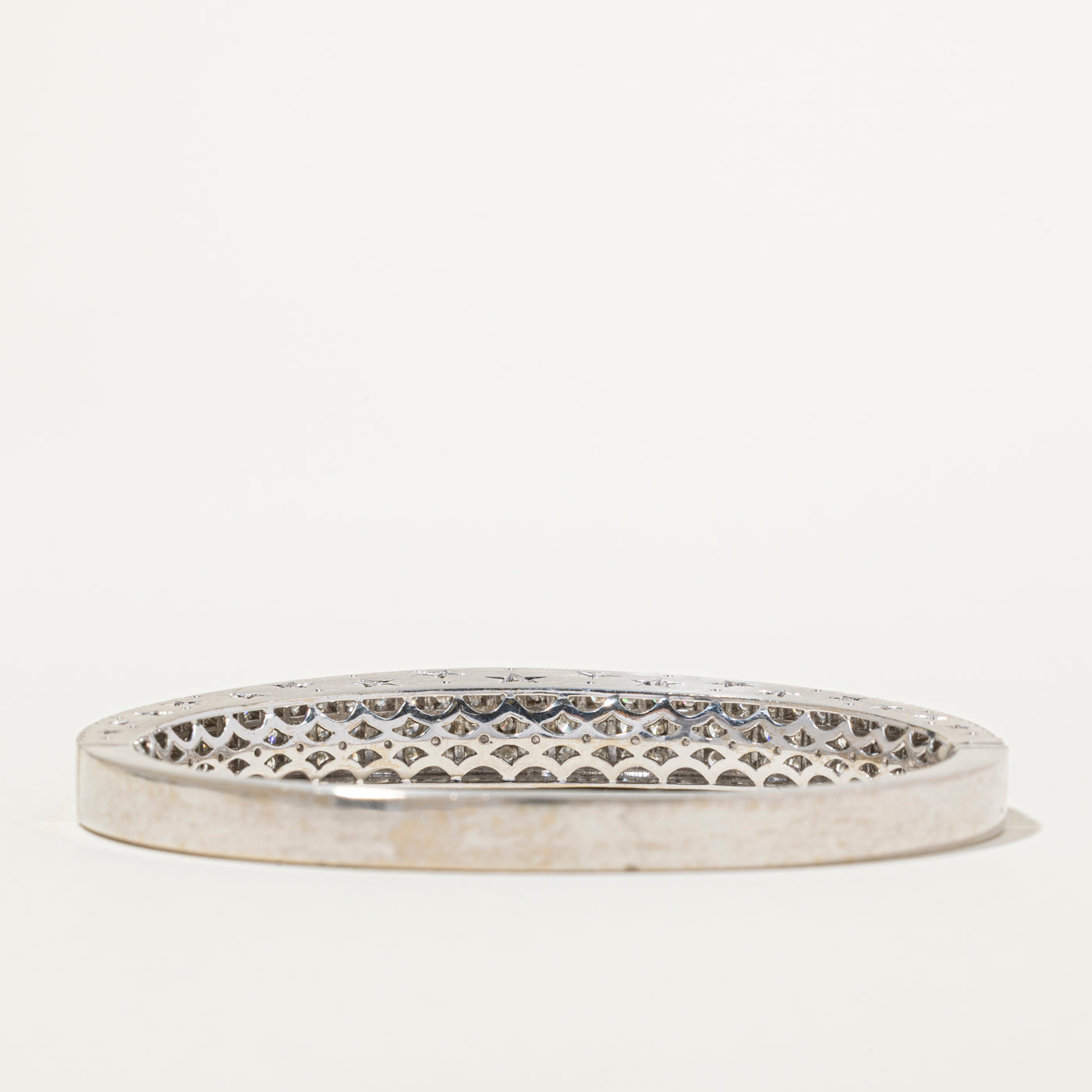 Diamond Grid Bangle | 2.70ctw | 6.5"