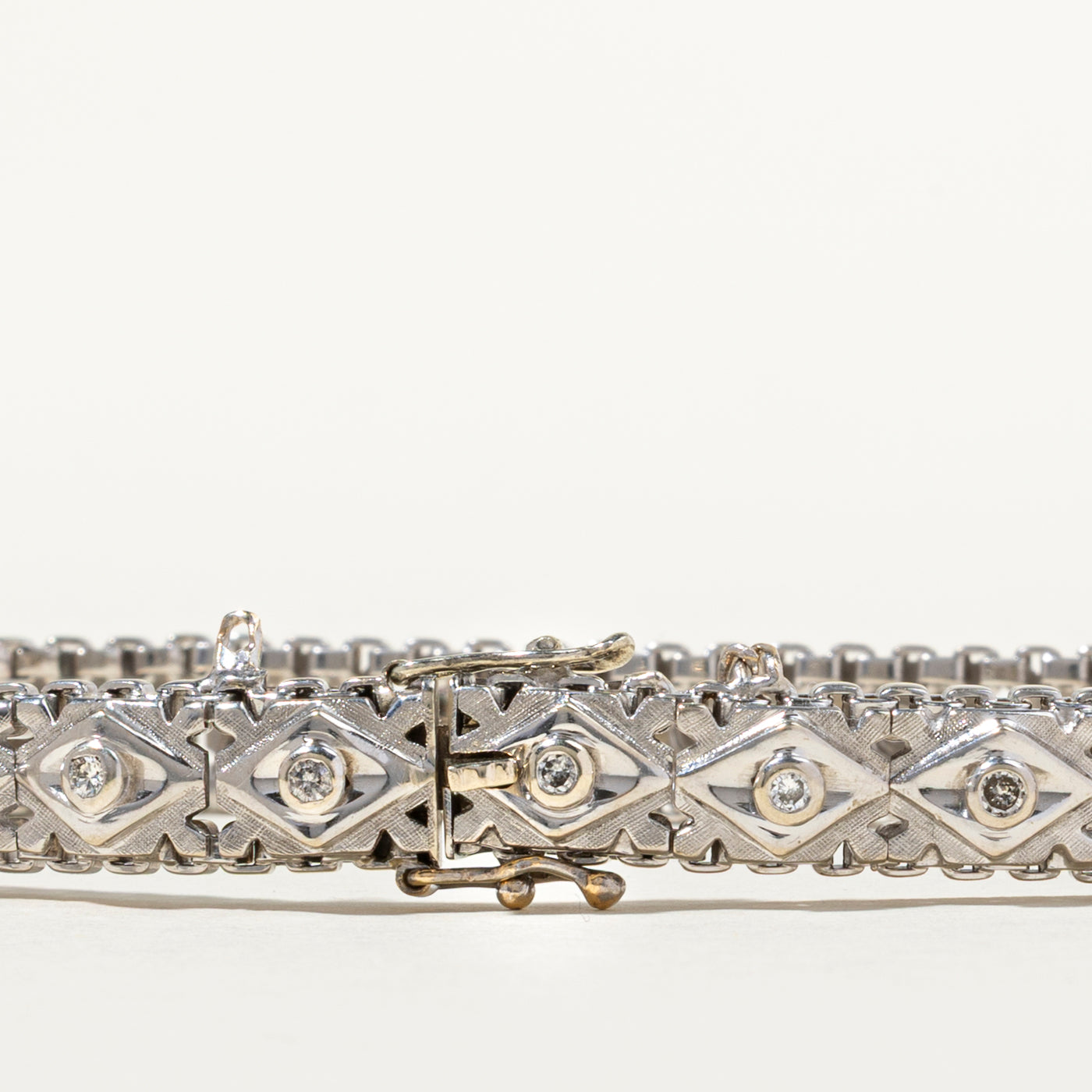 Diamond Ornate Bracelet | 0.42ctw | 7"