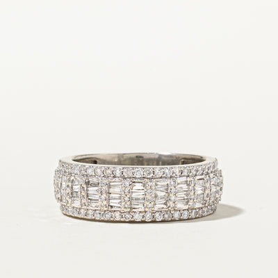 Semi Eternity Mixed Cut Diamond Band | 2.01ctw | SZ 10.75