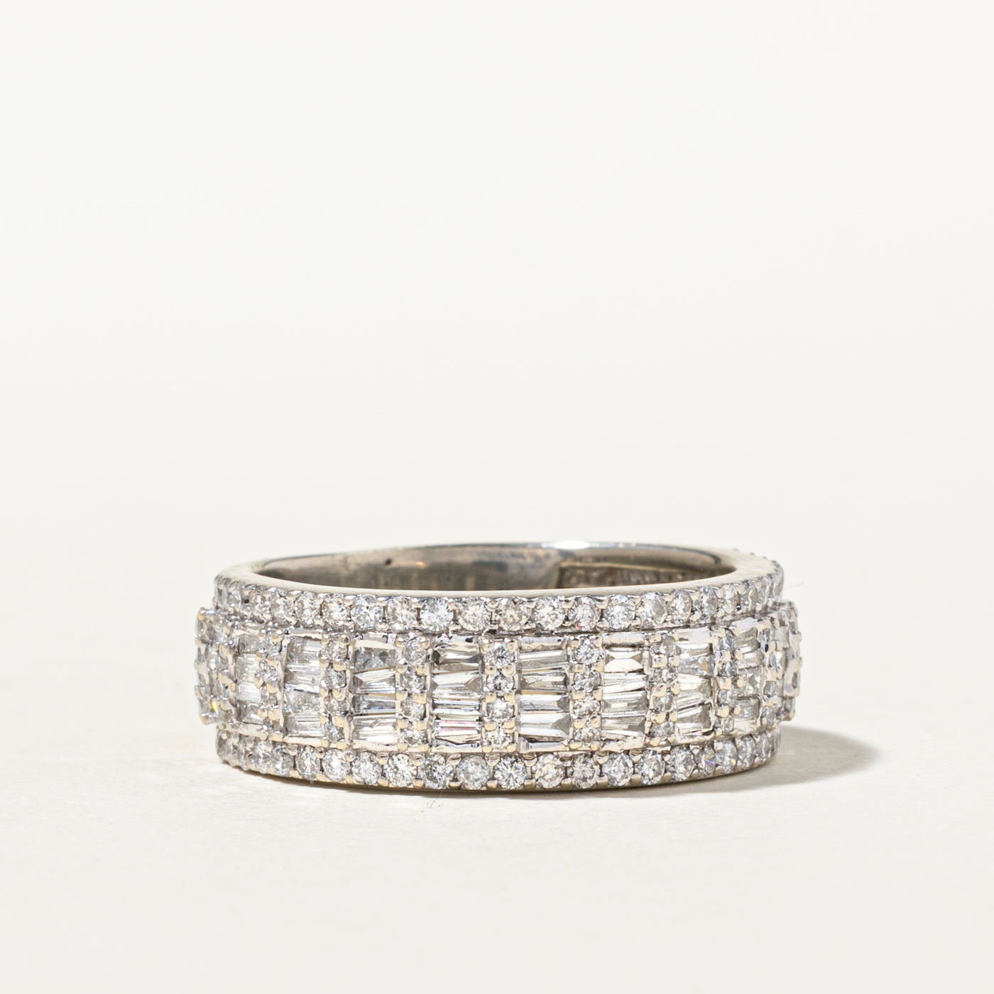 Semi Eternity Mixed Cut Diamond Band | 2.01ctw | SZ 10.75