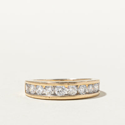 Semi Eternity Channel Set Diamond Band | 1.03ctw | SZ 6.5