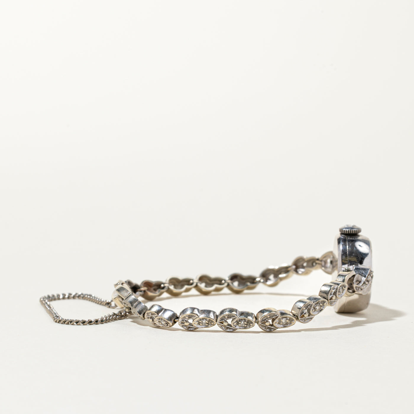 'Omega' Vintage Diamond Watch | 0.22ctw