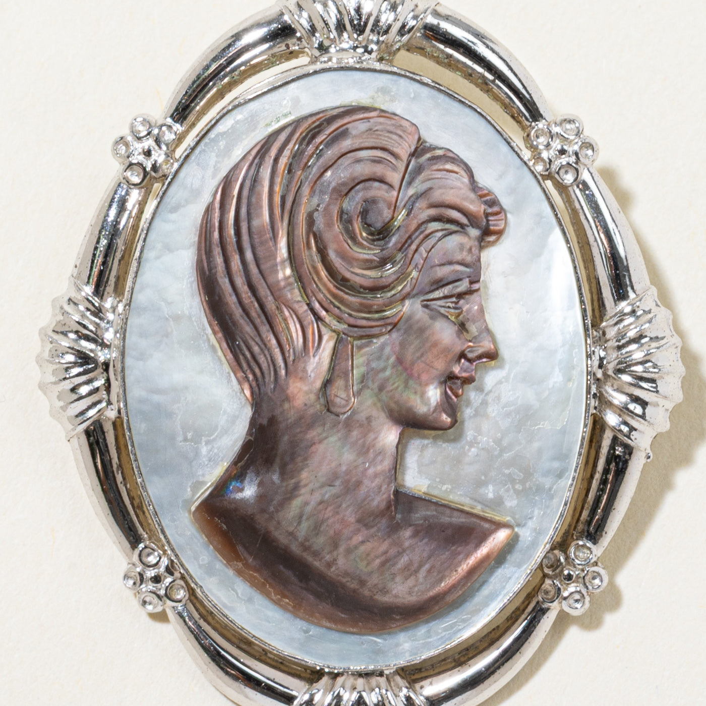 Mother of Pearl & Abalone Convertible Pendant & Brooch | 16.50ct |