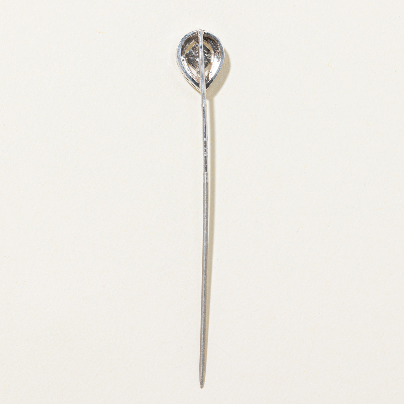 Antique Solitaire Diamond Pin | 0.04ct