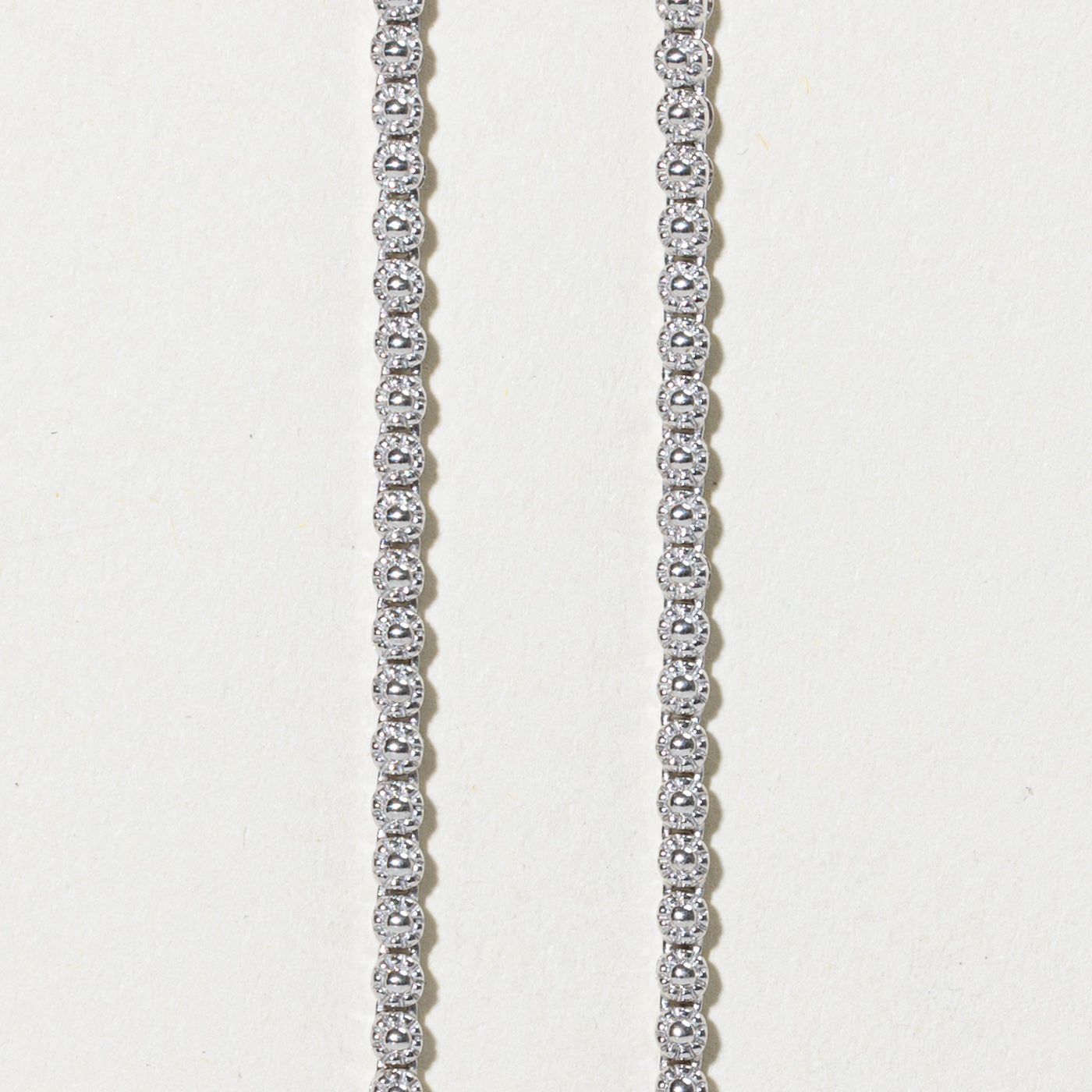 'Piero Milano' Diamond Encrusted Drop Necklace | 2.00ctw | 17"