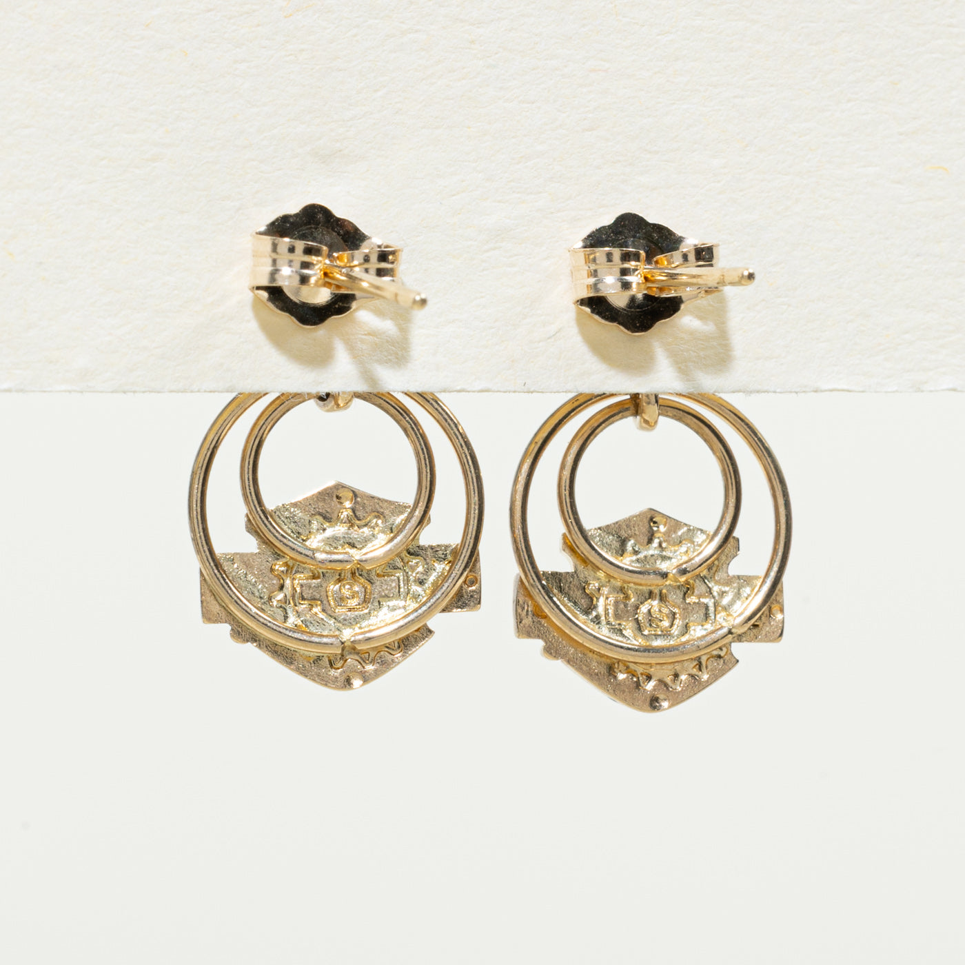 'Harley Davidson' Diamond Drop Earrings | 0.20ctw