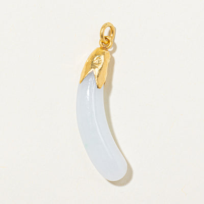 Treated Jadeite Drop Pendant | 10.00ct