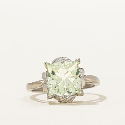 Solitaire Synthetic Spinel Ring | 5.50ct | SZ 6