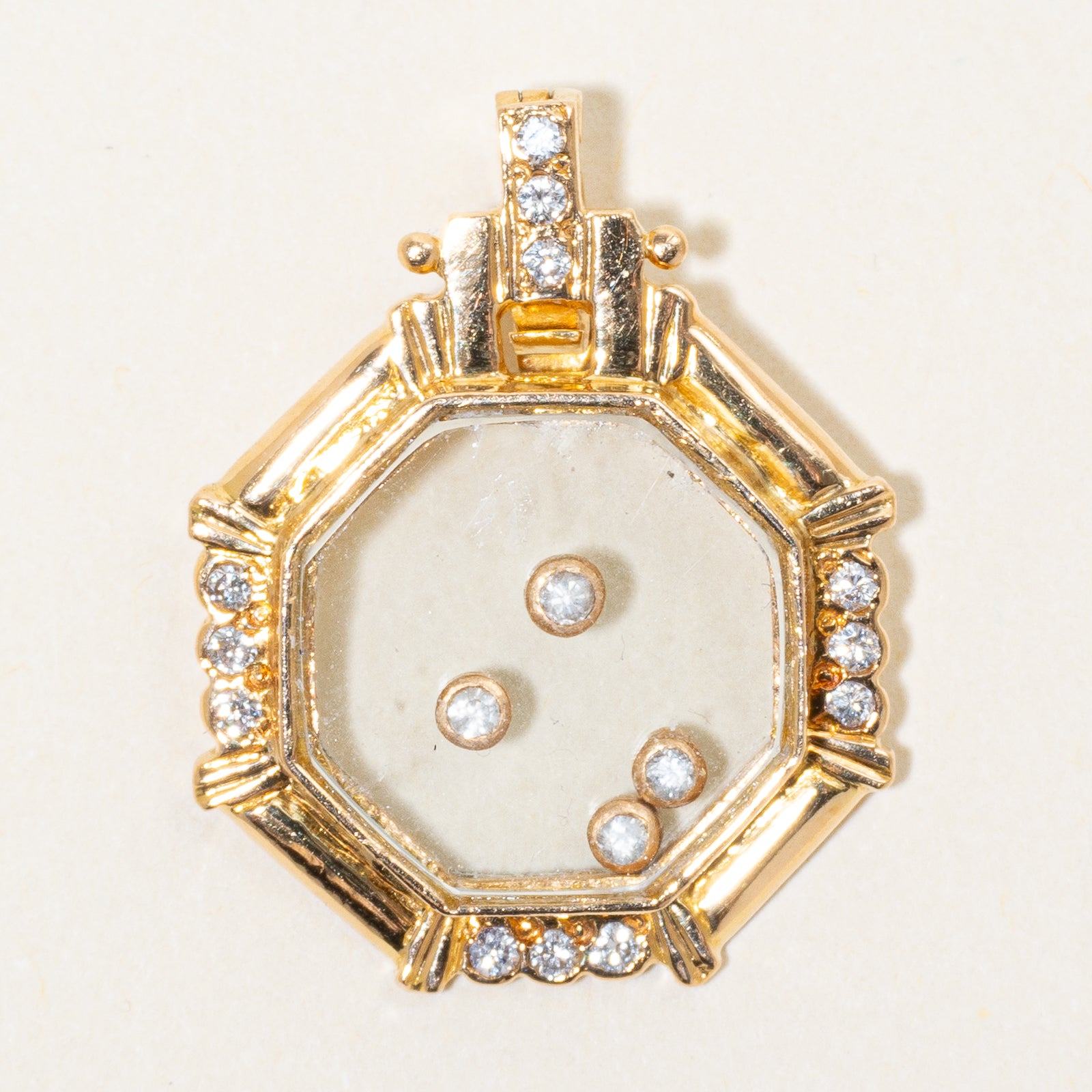 Diamond Window Pendant | 0.14ctw