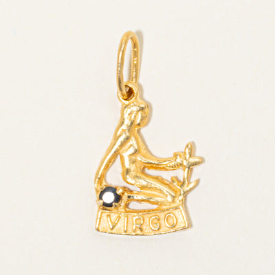 Sapphire Virgo Charm | 0.06ct
