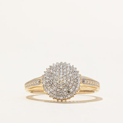 Diamond Round Cluster Ring | 0.09ctw | SZ 5.75