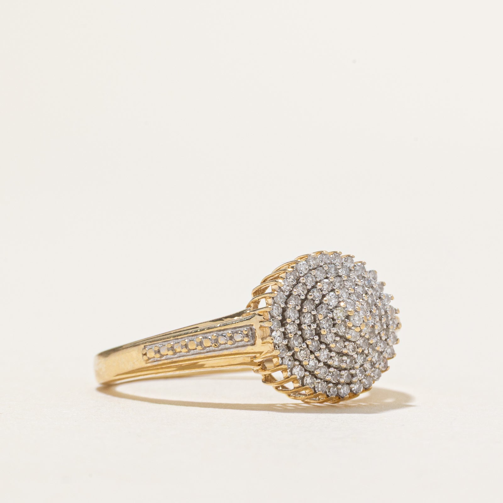 Diamond Round Cluster Ring | 0.09ctw | SZ 5.75