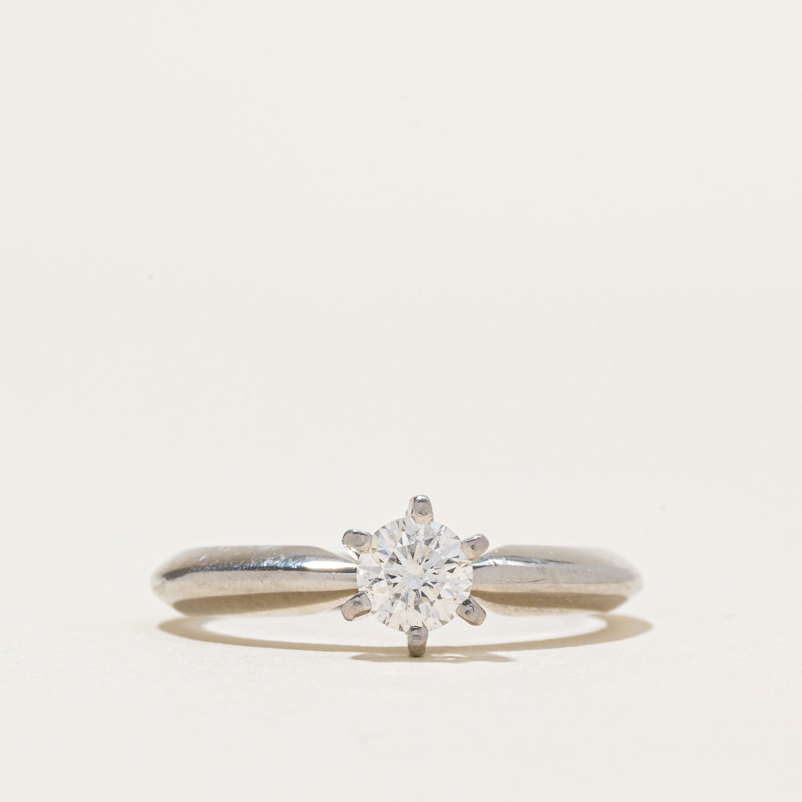 Solitaire Diamond Ring | 0.36ct | SZ 6.25