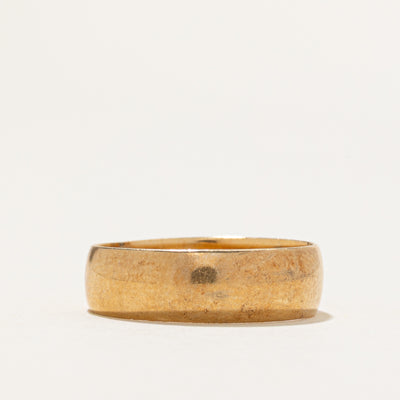 18k Yellow Gold Band | 5.30mm | SZ 5.25