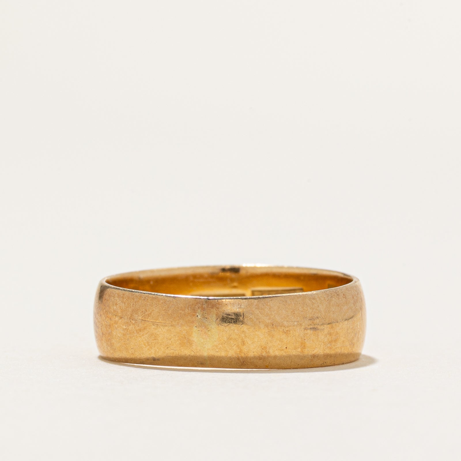 18k Yellow Gold Band | 5.30mm | SZ 5.25