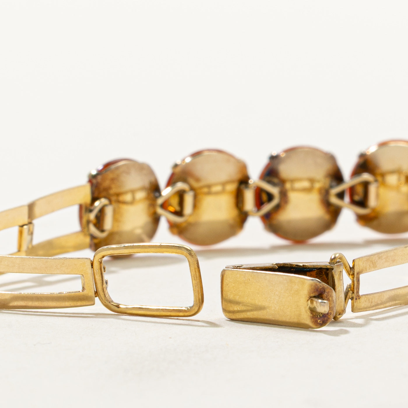 Carnelian Disc Bracelet | 6.00ctw | 6.5"