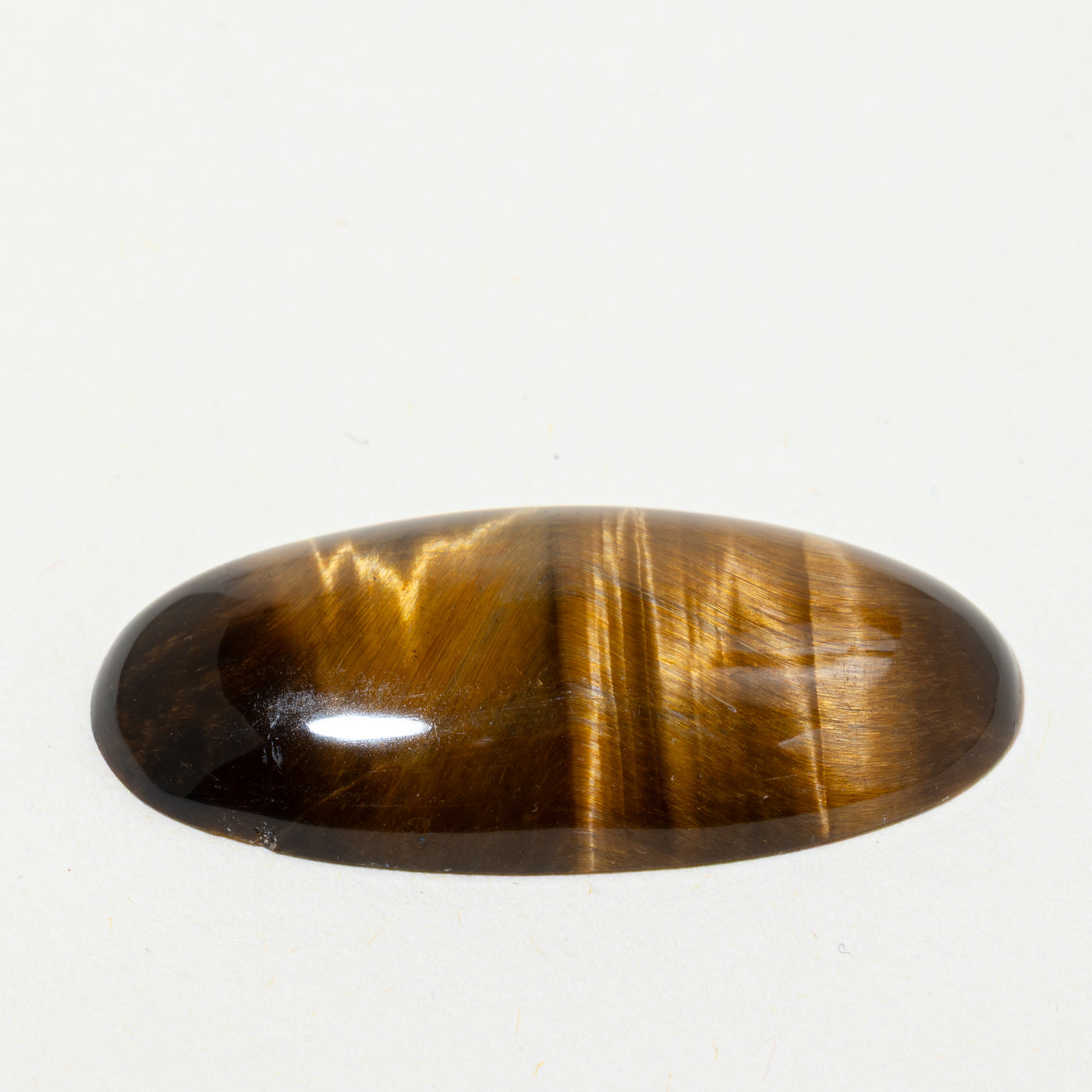 Oval Cabochon Cut Loose Tigers Eye | 40.20ct