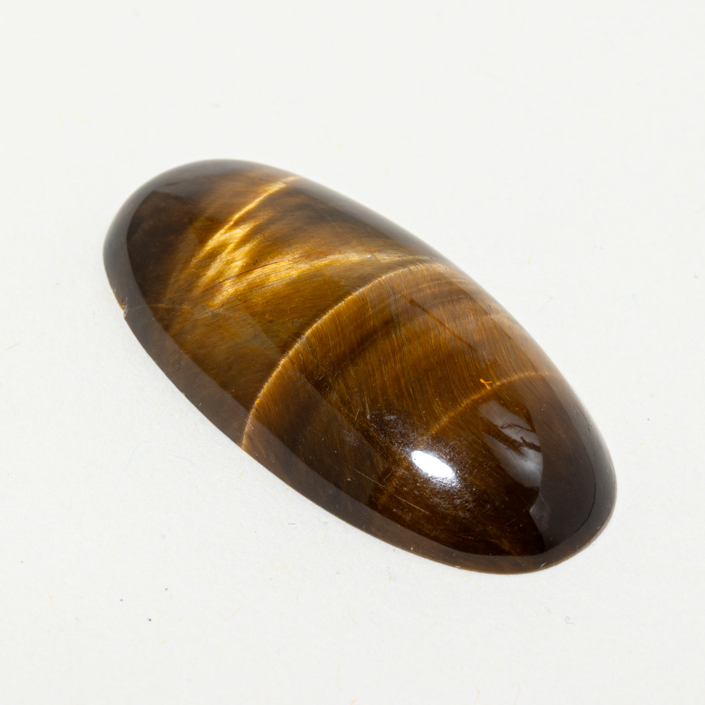 Oval Cabochon Cut Loose Tigers Eye | 40.20ct