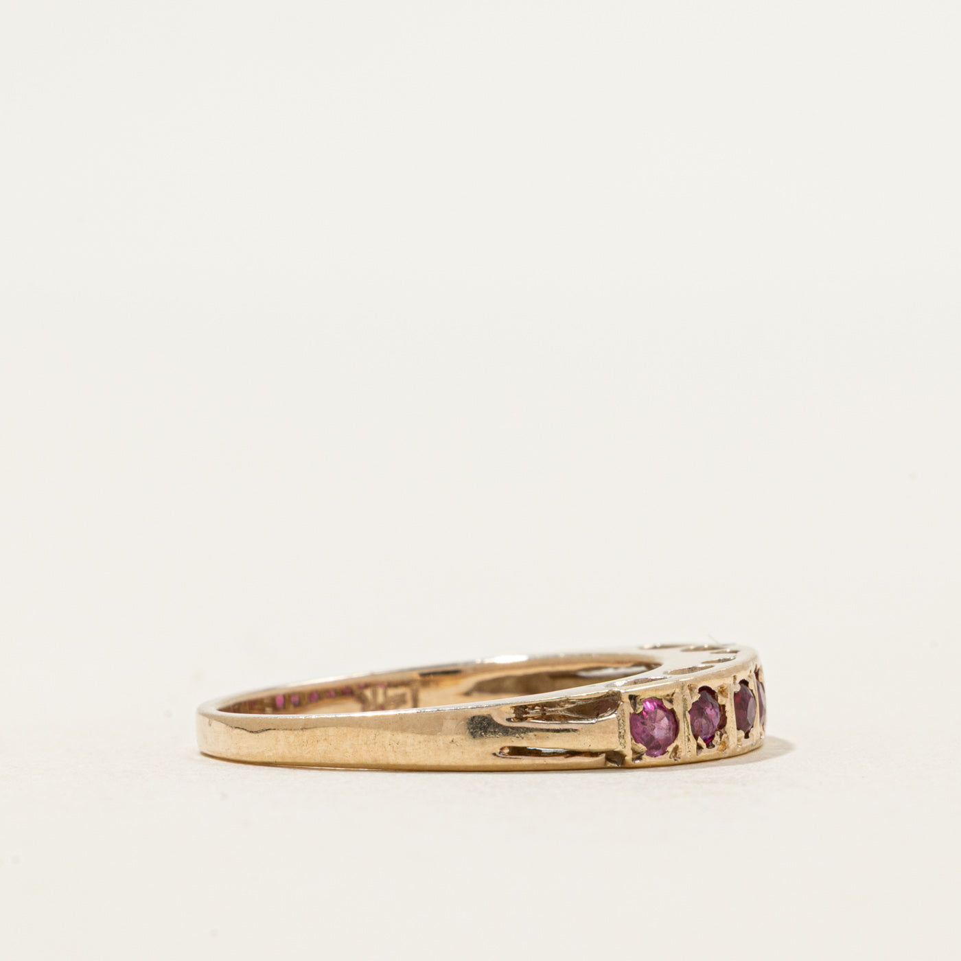 Semi Eternity Ruby Band | 0.35ctw | SZ 6.25