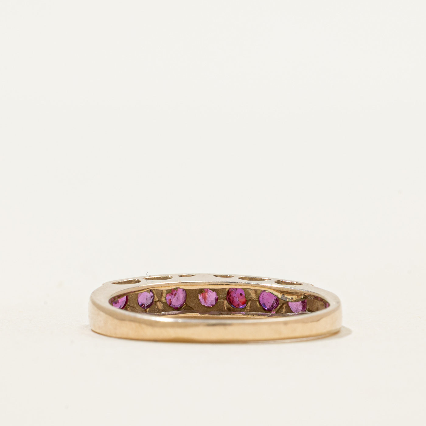Semi Eternity Ruby Band | 0.35ctw | SZ 6.25