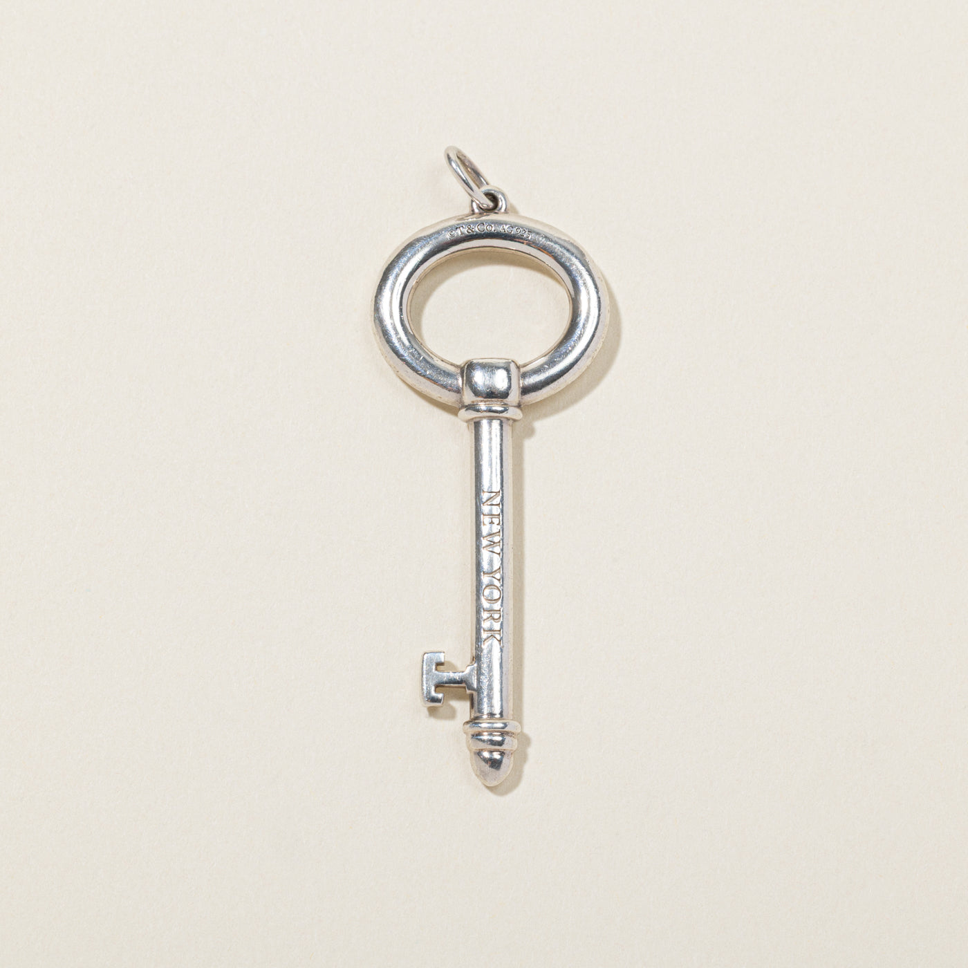 'Tiffany & Co' Tiffany Keys Key Pendant in Silver