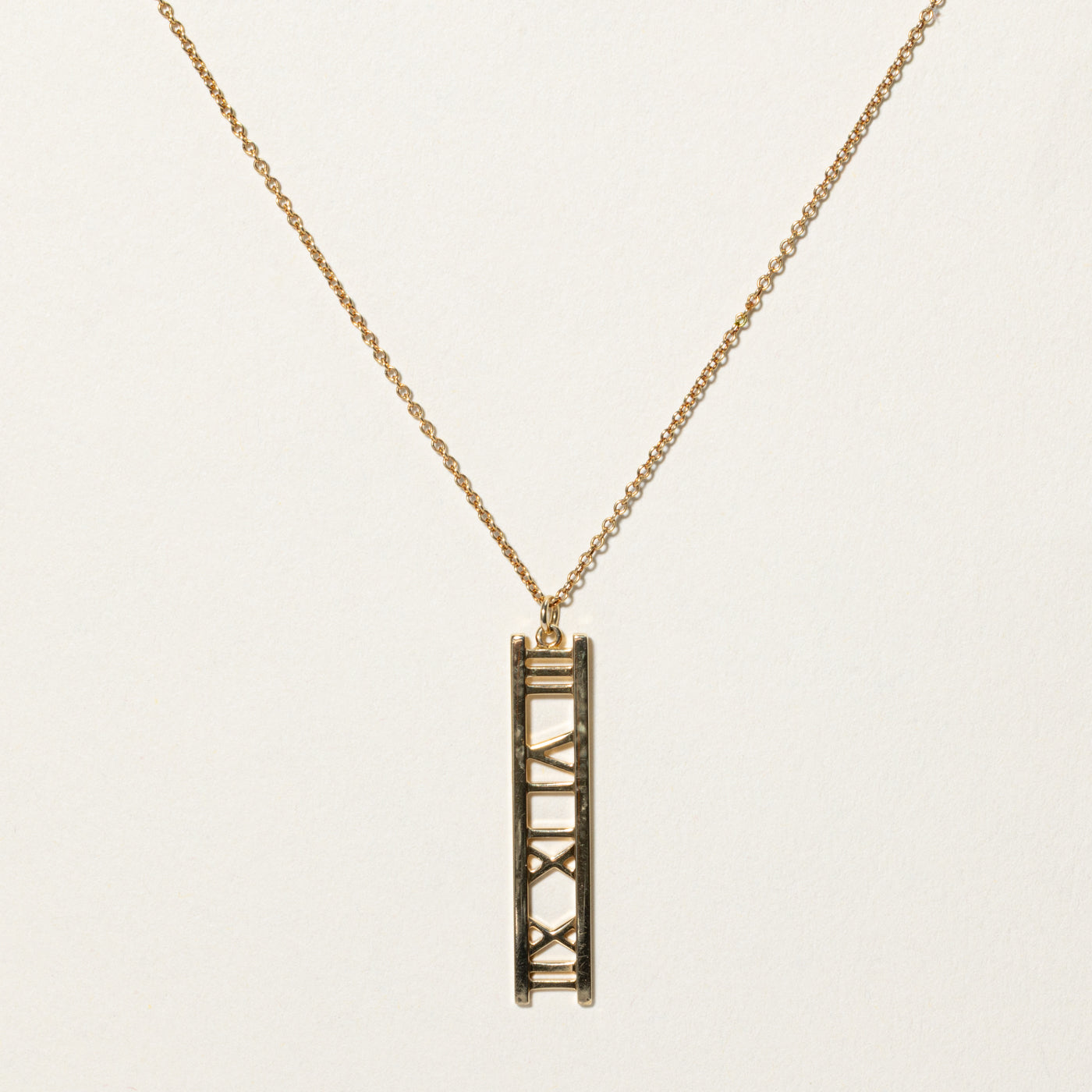 Collier pendentif Atlas Bar de Tiffany & Co | 42 cm