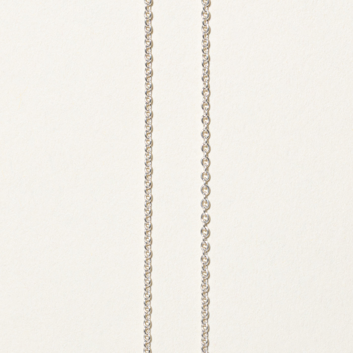 'Tiffany & Co' Tiffany 1837 Circle Pendant in Silver | 15.5"