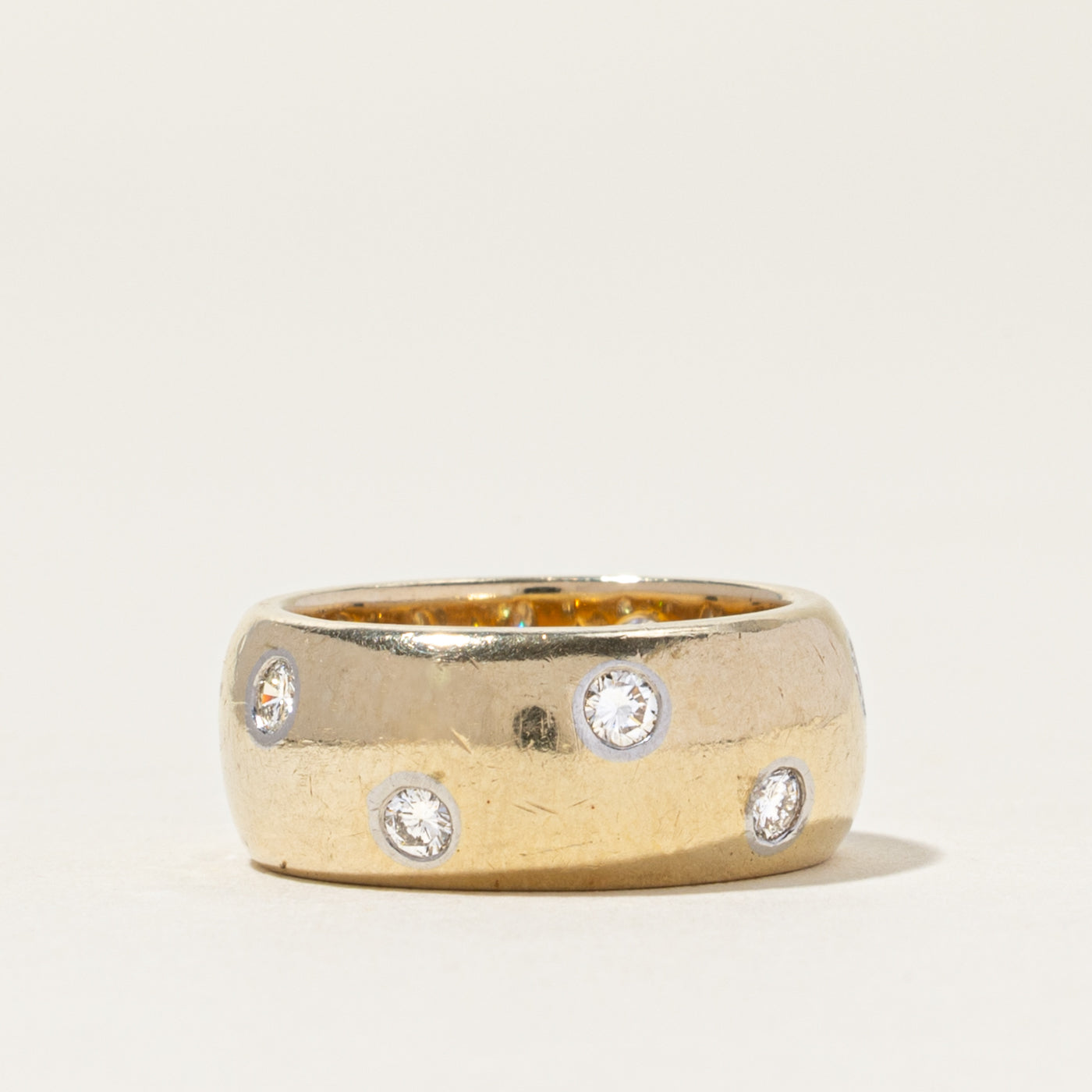 Bague Étoile en diamants « Tiffany & Co » | 0,44 ct | 8 mm | Taille 4,25