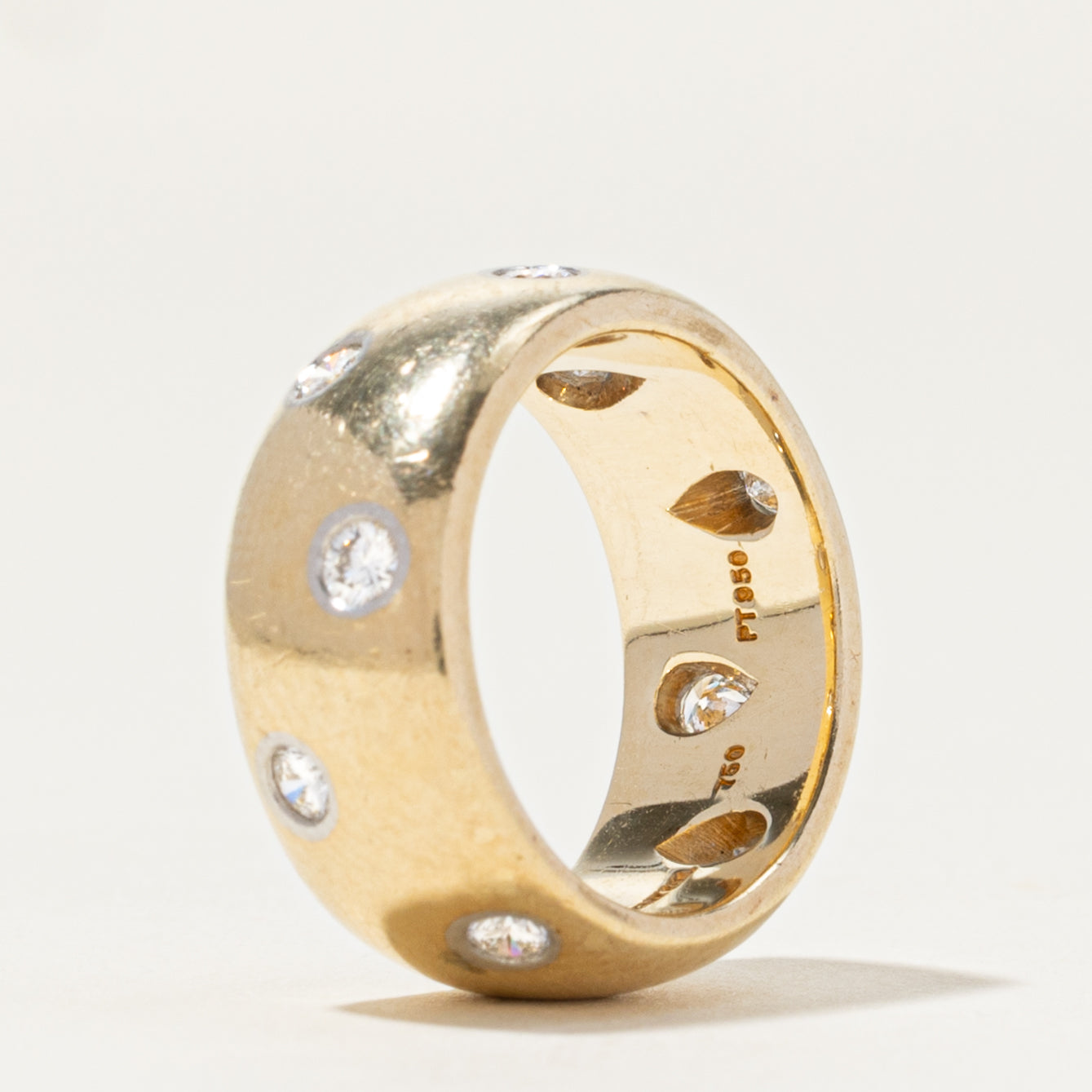 Bague Étoile en diamants « Tiffany & Co » | 0,44 ct | 8 mm | Taille 4,25