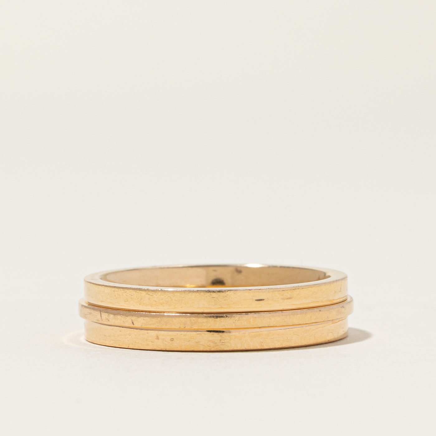 Bague large Tiffany T de Tiffany & Co en or jaune | 5,5 mm | Taille 10,5