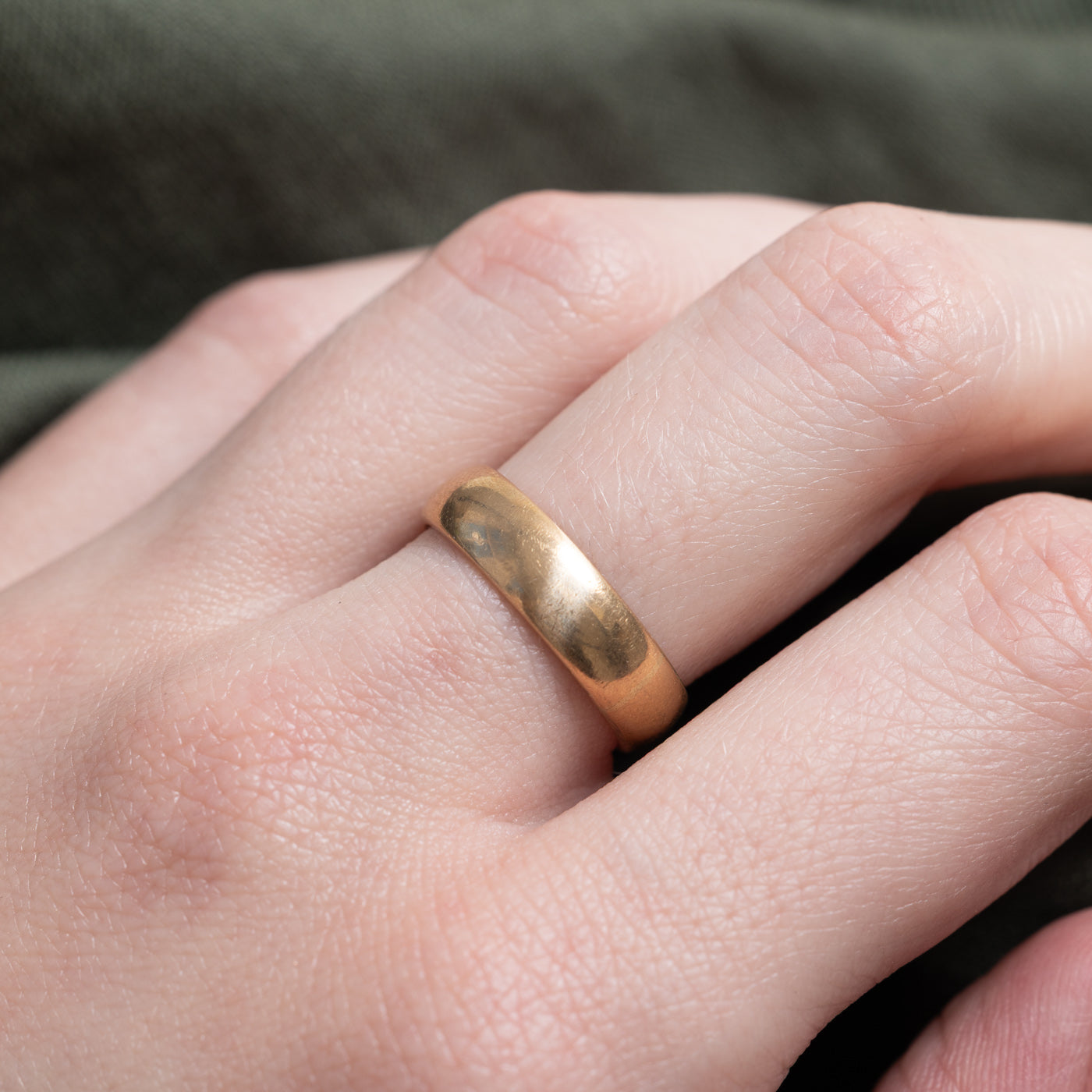 1961 Birmingham 14k Yellow Gold Band | 5.05mm | SZ 6.5