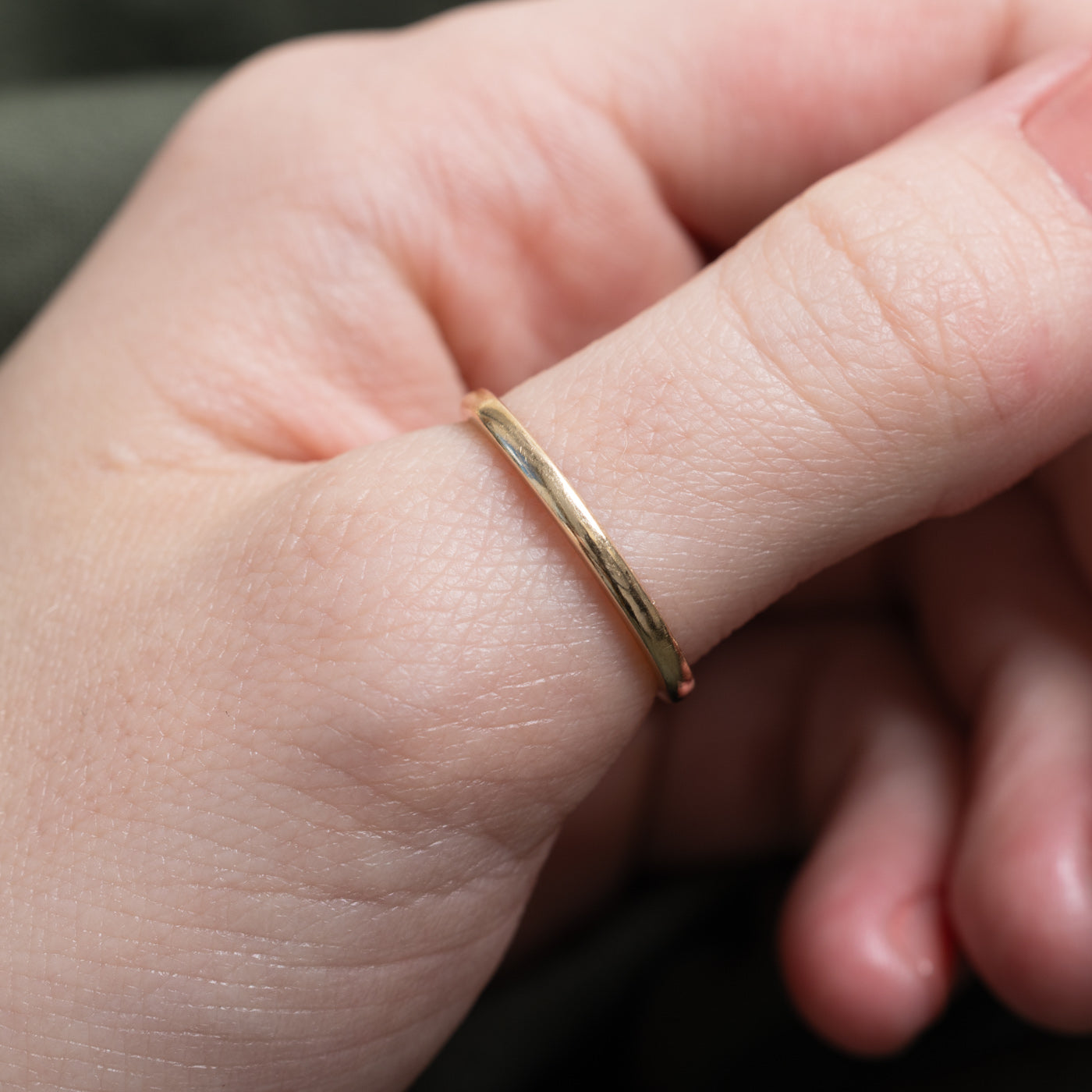 1972 Birmingham 9k Yellow Gold Band | 2.00mm | SZ 8.5
