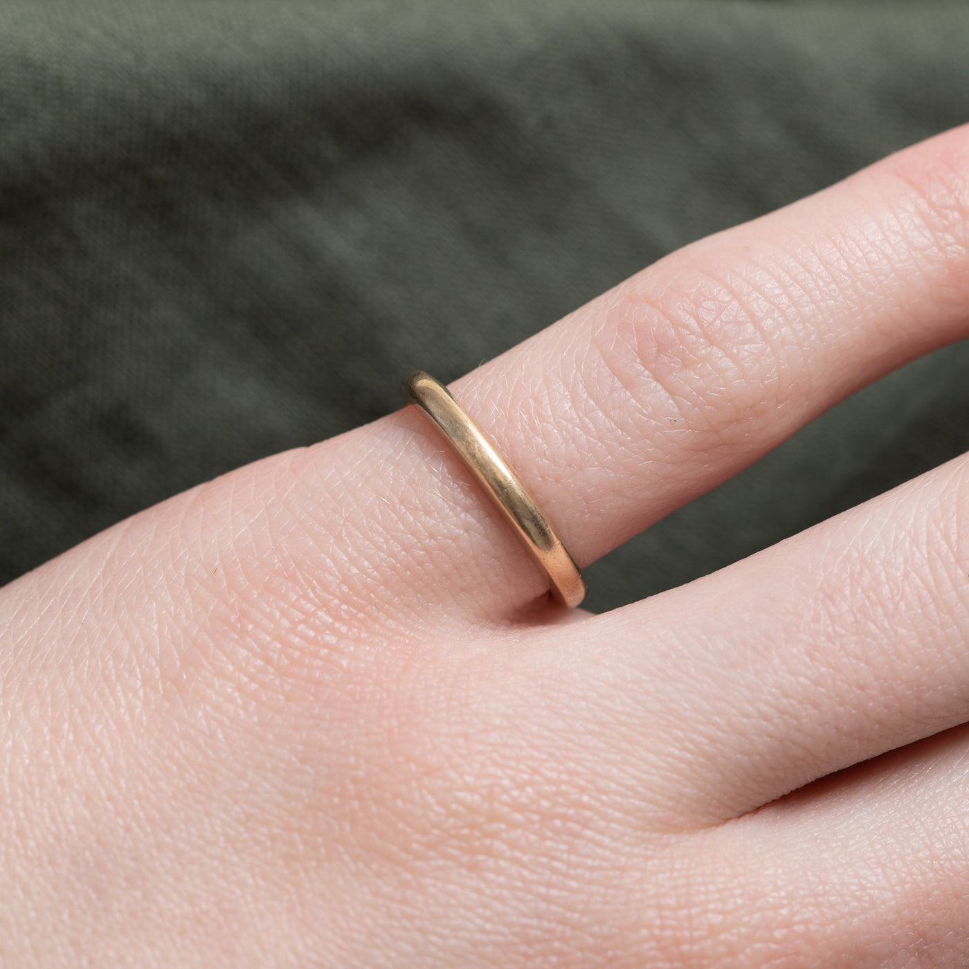 1941 Birmingham 9k Yellow Gold Band | 2.35mm | SZ 4.5