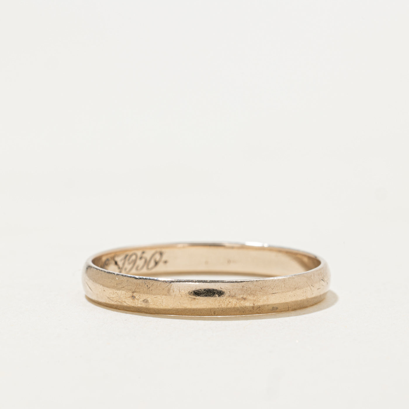8k Yellow Gold Band | 3.15mm | SZ 11.0