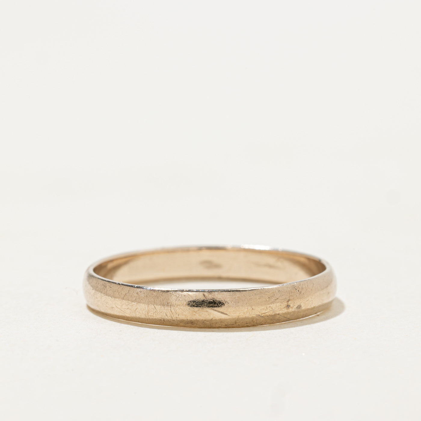 8k Yellow Gold Band | 3.15mm | SZ 11.0