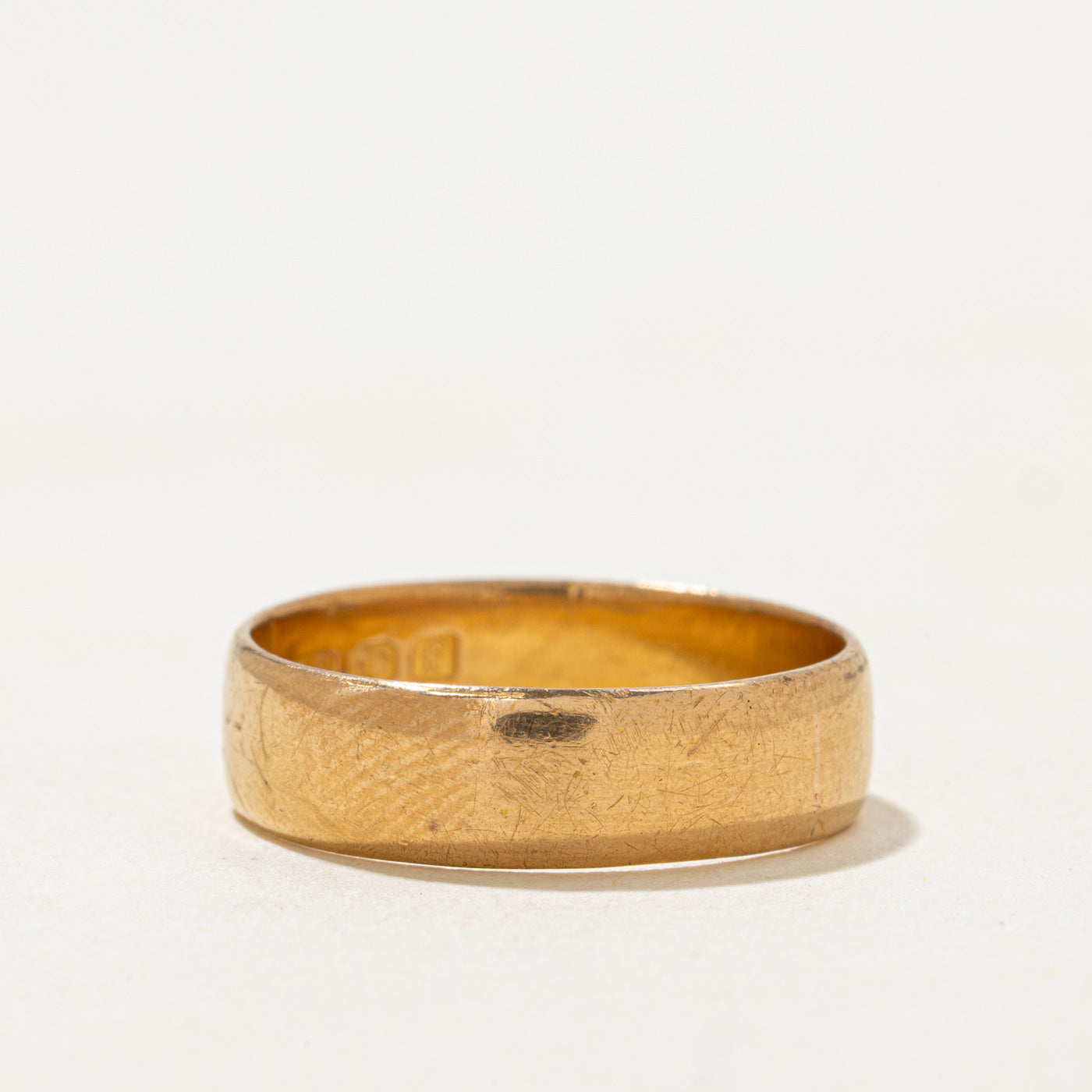 1905 Birmingham 22k Yellow Gold Band | 5.30mm | SZ 8.0