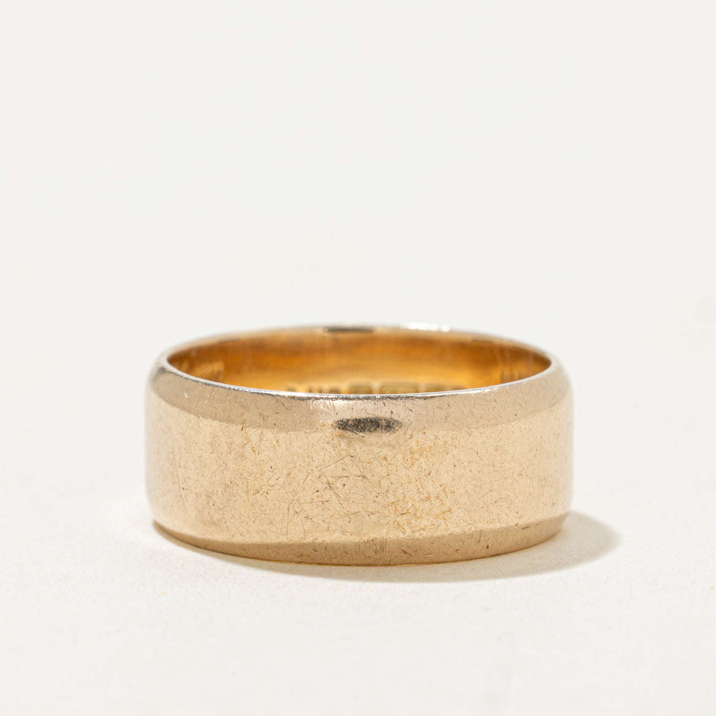 1975 Birmingham 9k Yellow Gold Band | 7.65mm | SZ 7.0