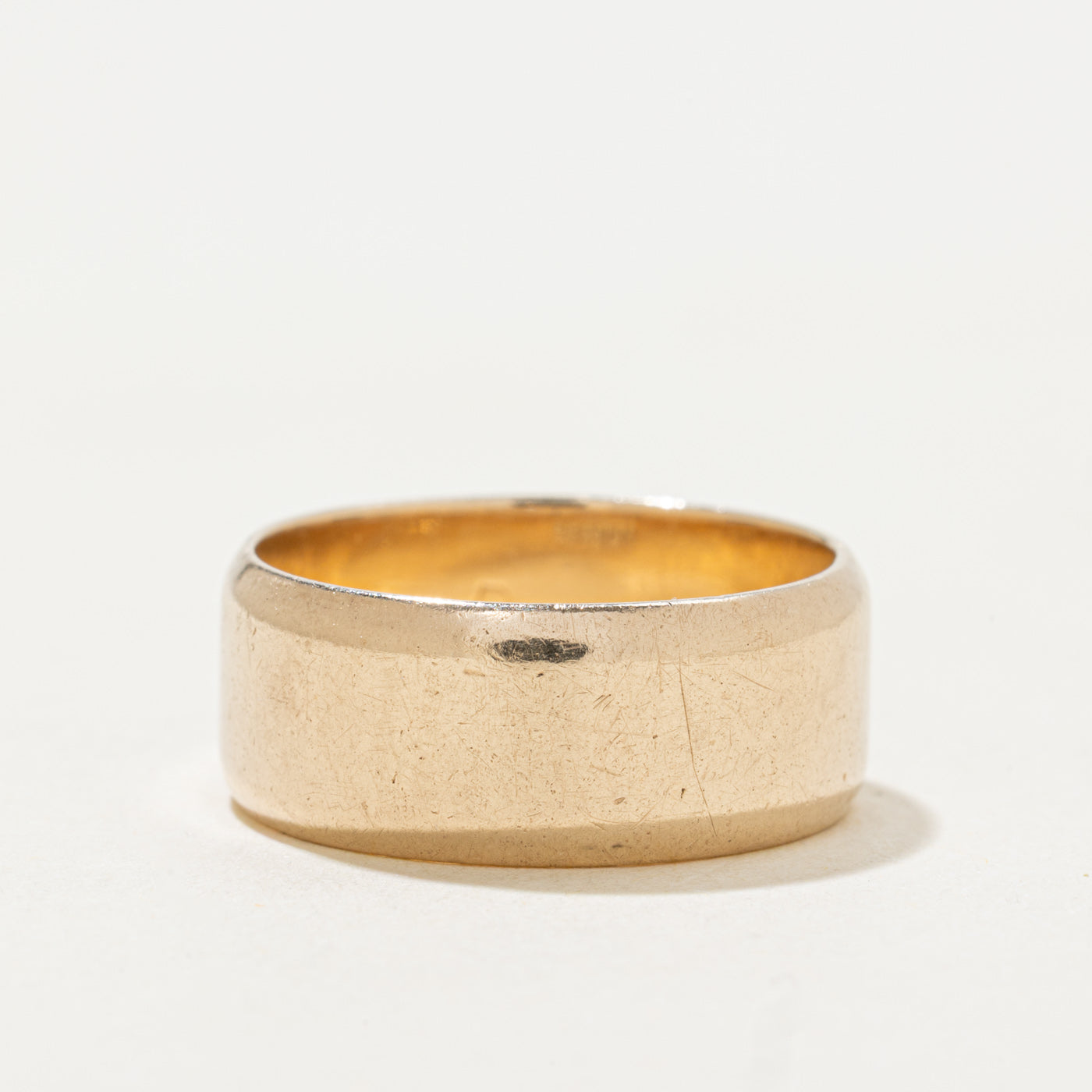 1975 Birmingham 9k Yellow Gold Band | 7.65mm | SZ 7.0