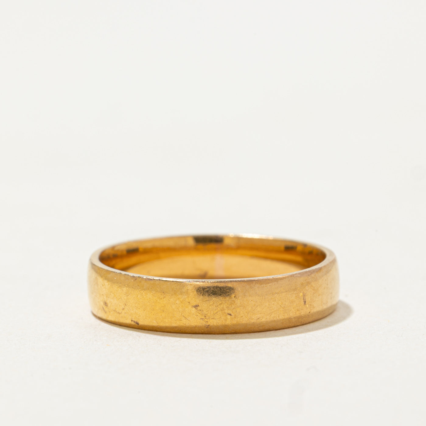 1971 Birmingham 22k Yellow Gold Band | 4.05mm | SZ 7.0