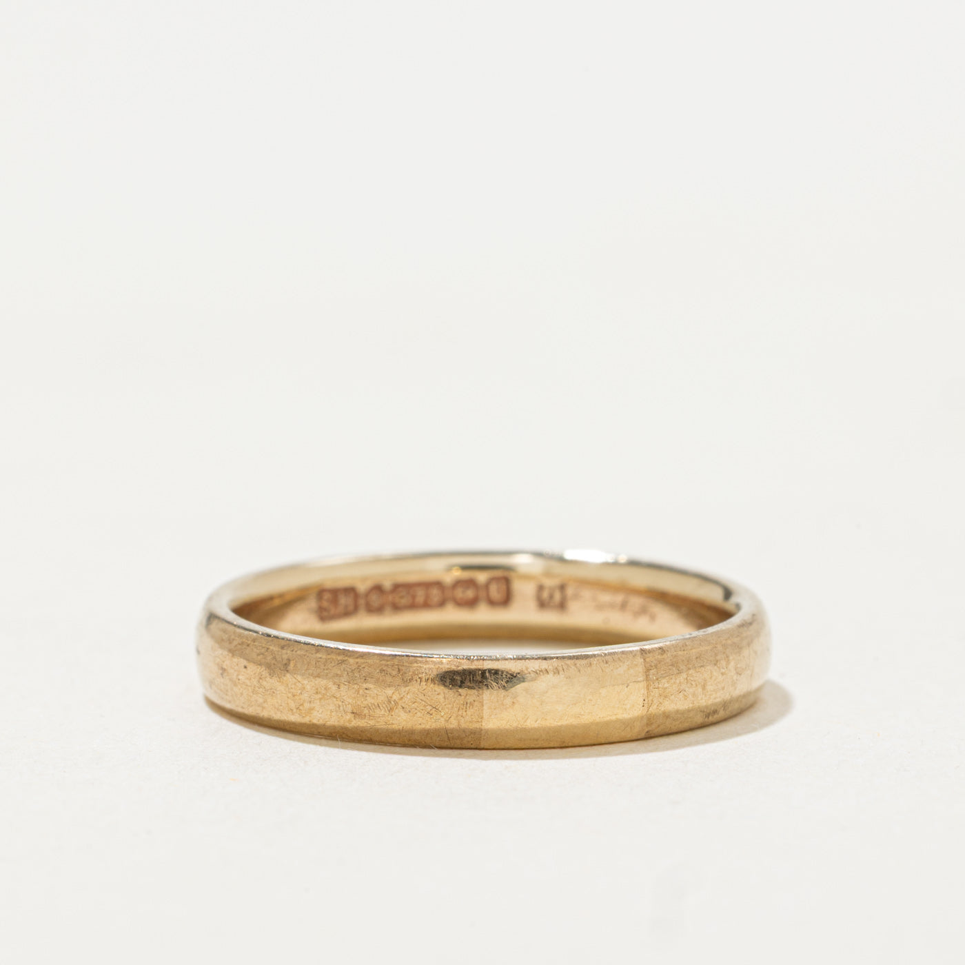 1944 Birmingham 9k Yellow Gold Band | 3.15mm | SZ 6.25