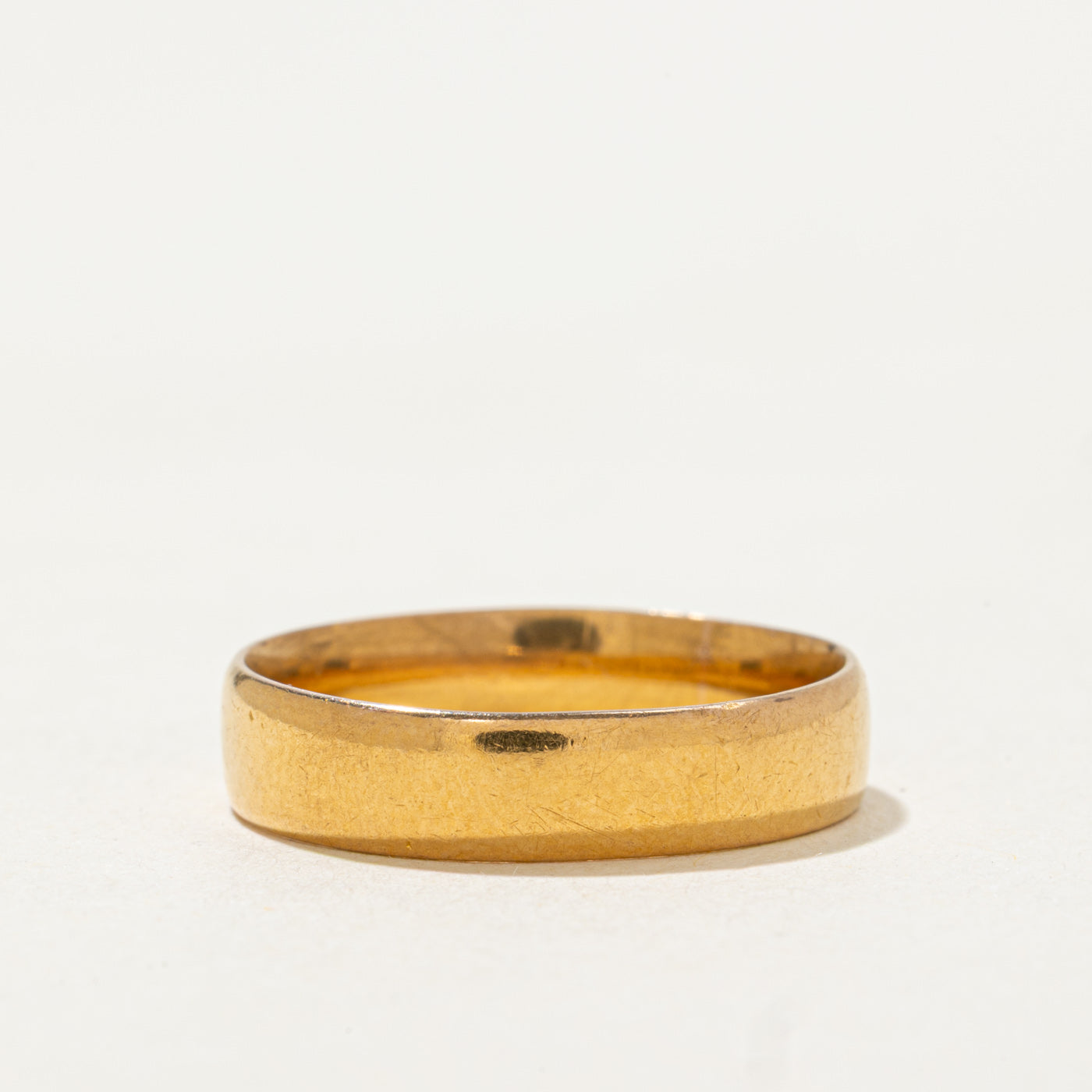 1914 Birmingham 22k Yellow Gold Band | 4.35mm | SZ 5.5