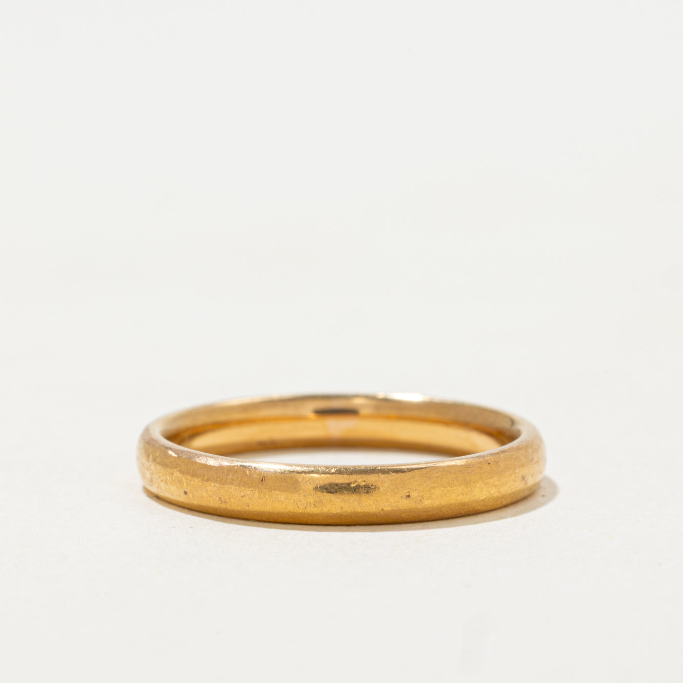 1951 Birmingham 22k Yellow Gold Band | 2.45mm | SZ 6.75