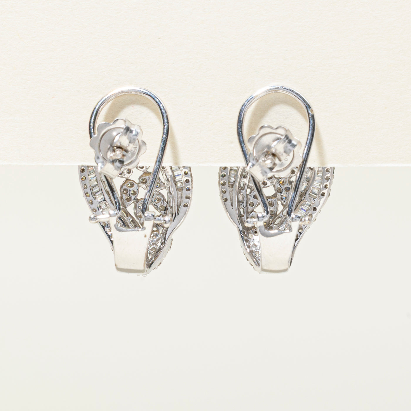 18k Multi Cut Diamond Waterfall Earrings | 1.98ctw