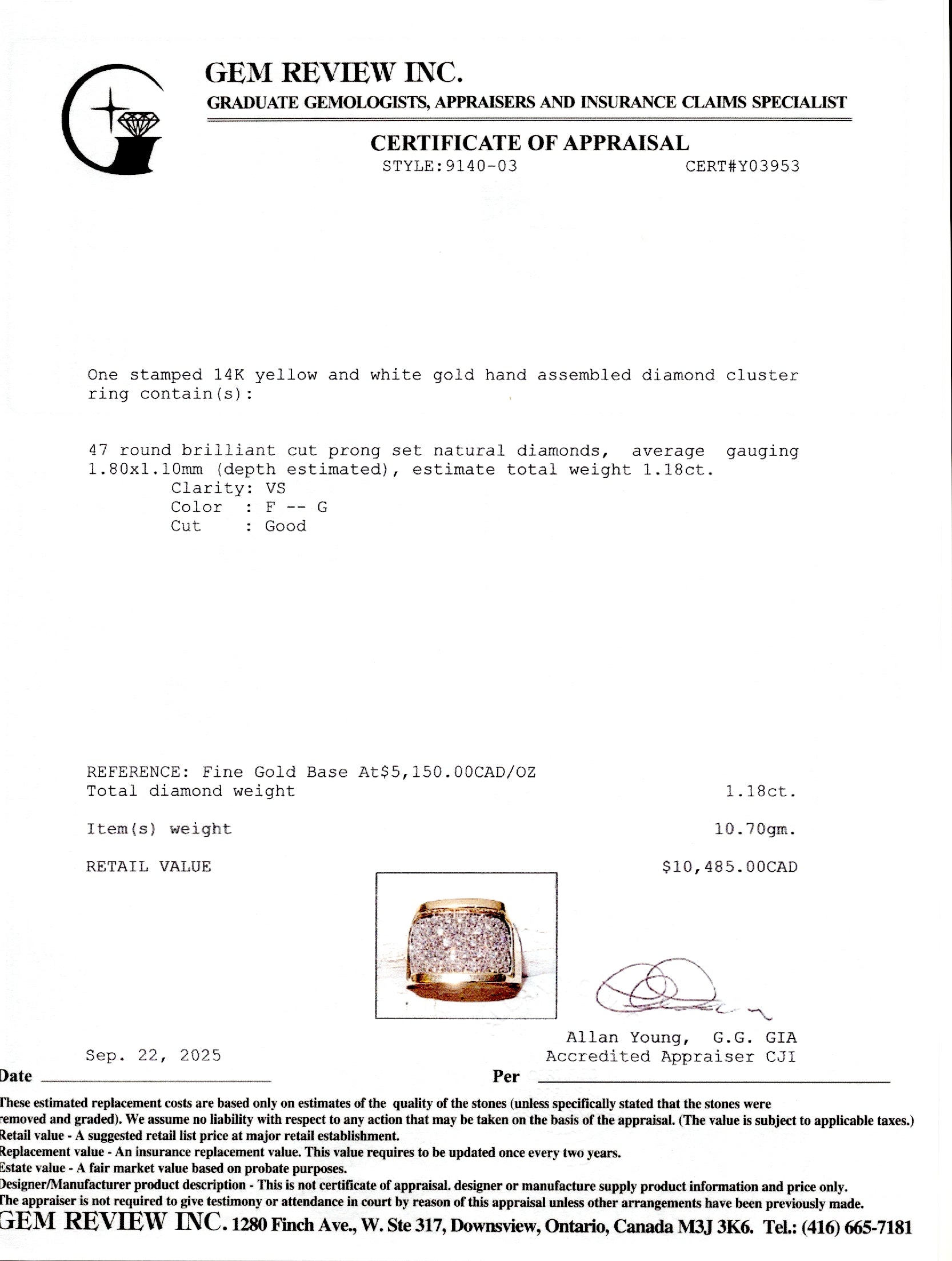 Pavé Set Diamond Chunky Band | 1.18ctw | 13mm | SZ 8