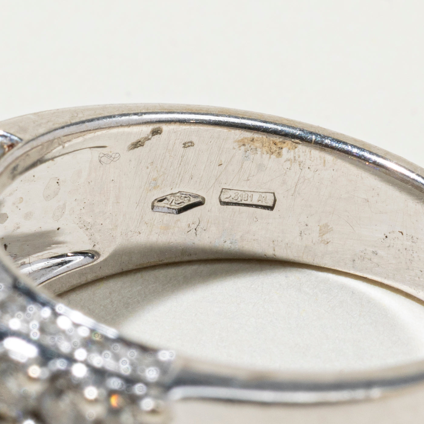 'Damiani' 18k Multi Row Diamond Band | 1.13ctw