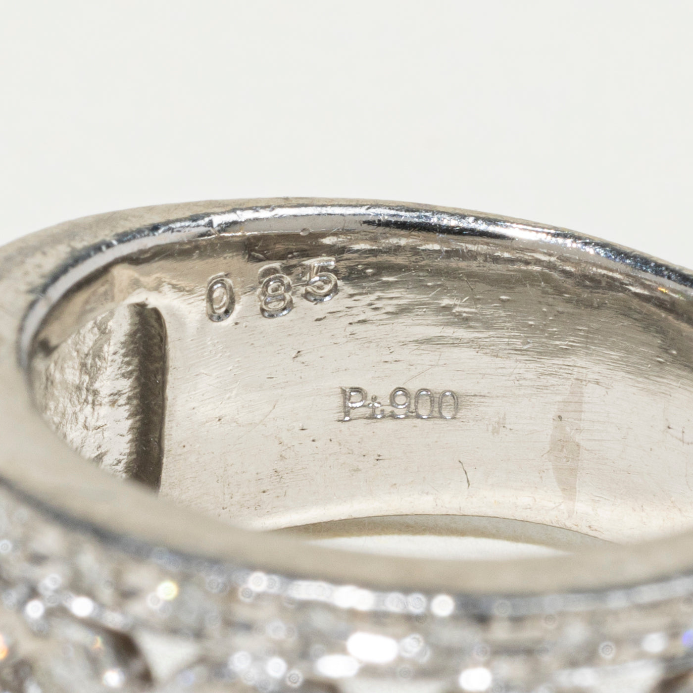 950 Platinum Marquise Cut Diamond Band | 0.85ctw | 9mm | SZ 5.5